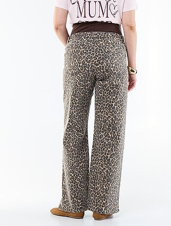 Pantalon de maternité wide leg