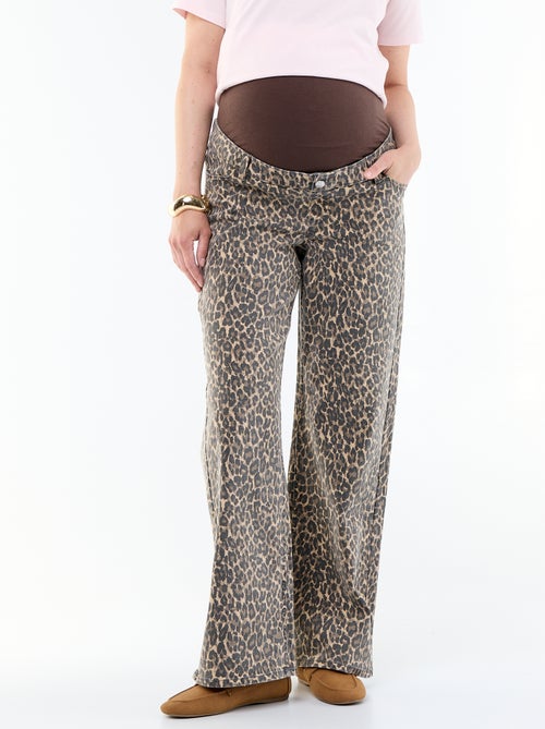 Pantalon de maternité wide leg - Kiabi Pantalon de maternité wide leg - Kiabi