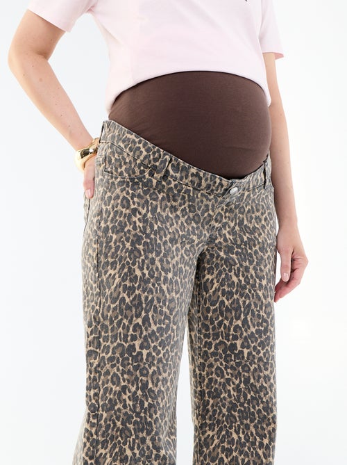 Pantalon de maternité wide leg - Kiabi Pantalon de maternité wide leg - Kiabi
