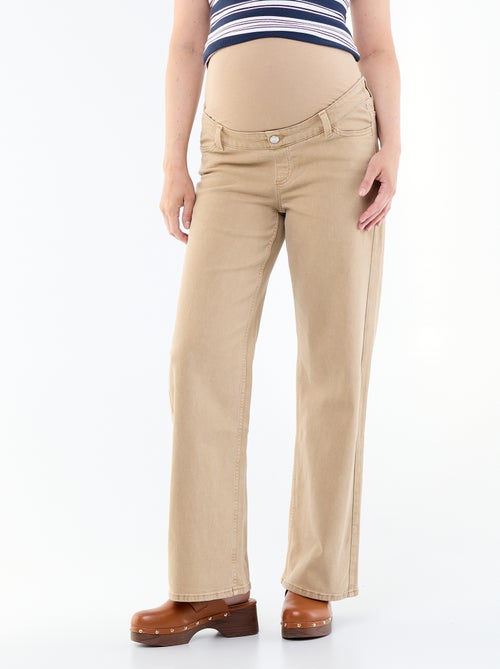 Pantalon de maternité wide leg - Kiabi Pantalon de maternité wide leg - Kiabi