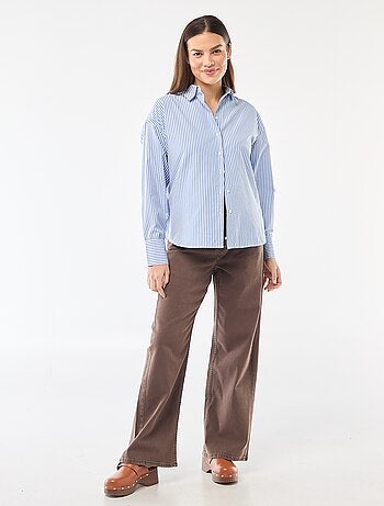 Pantalon de maternité wide leg