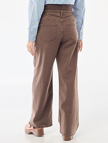 Pantalon de maternité wide leg