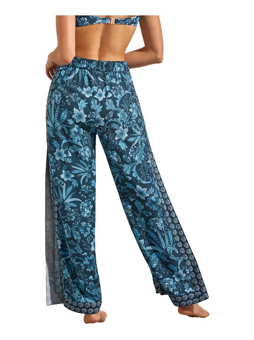 Pantalon de plage palazzo fendu ACANTHUS - Kiabi