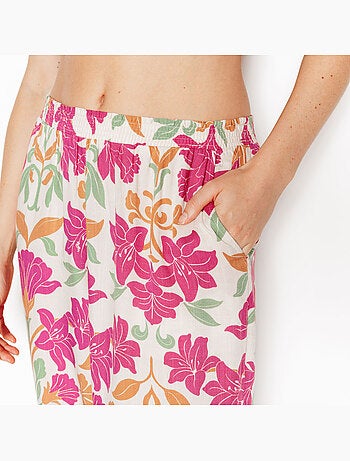 Pantalon de pyjama 7/8ème juillet - rougegorge lingerie