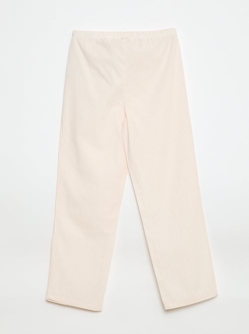 Pantalon de pyjama à motif - Kiabi