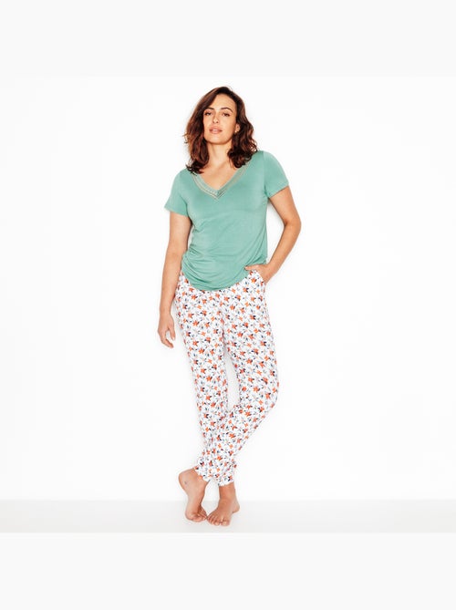 Pantalon de pyjama Camille - RougeGorge Lingerie - Kiabi Pantalon de pyjama Camille - RougeGorge Lingerie - Kiabi