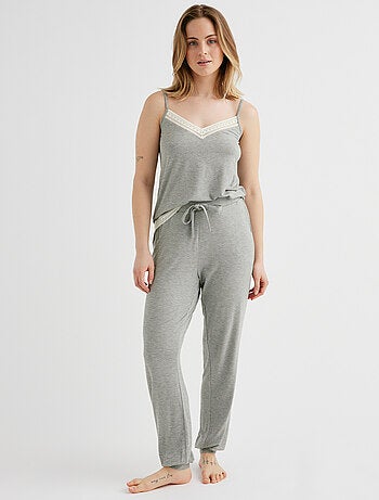 Pantalon de pyjama Camille - RougeGorge Lingerie