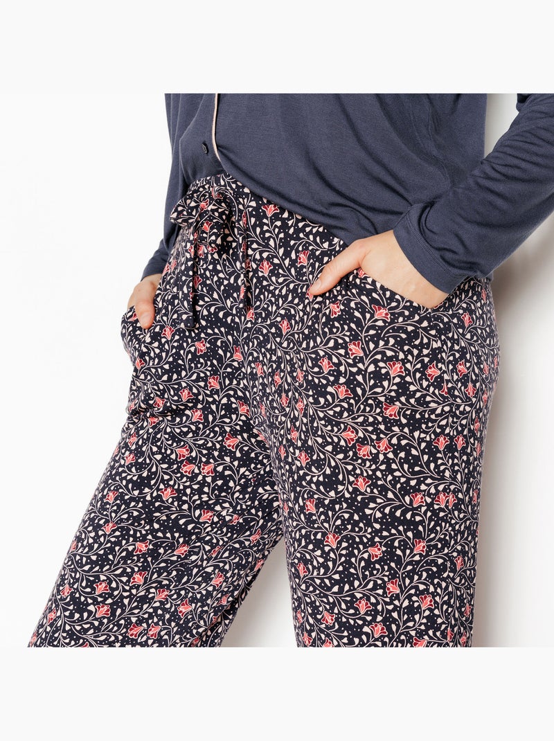 Pantalon de pyjama camille - rougegorge lingerie Gris Rose - Kiabi