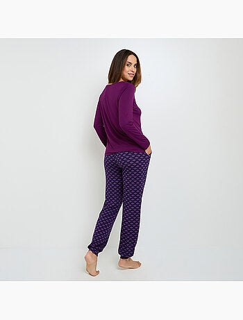 Pantalon de pyjama camille - rougegorge lingerie