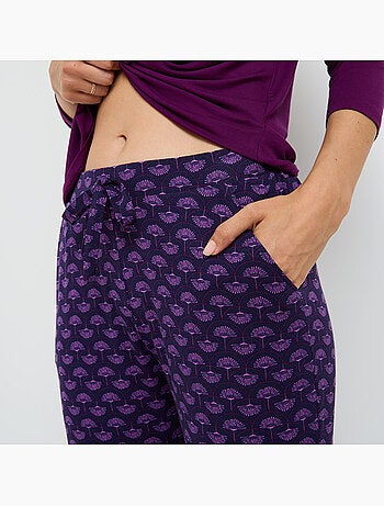 Pantalon de pyjama camille - rougegorge lingerie