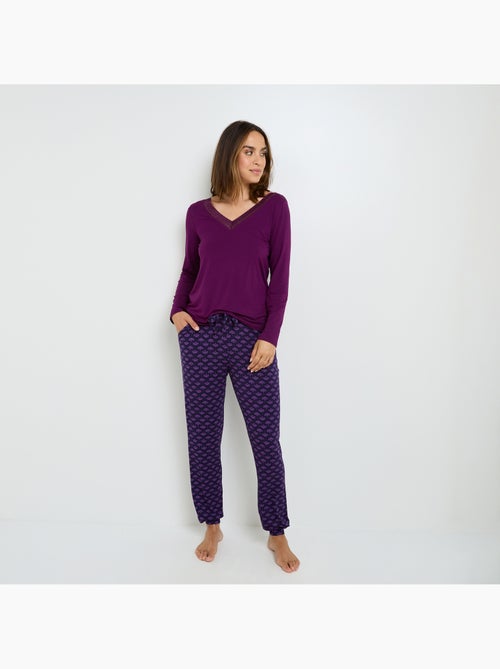 Pantalon de pyjama camille - rougegorge lingerie - Kiabi Pantalon de pyjama camille - rougegorge lingerie - Kiabi