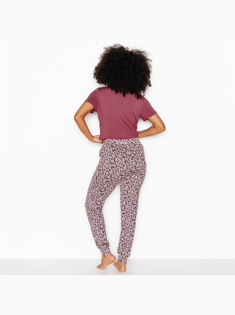 Pantalon de pyjama camille - rougegorge lingerie Rose/Multicolore - Kiabi