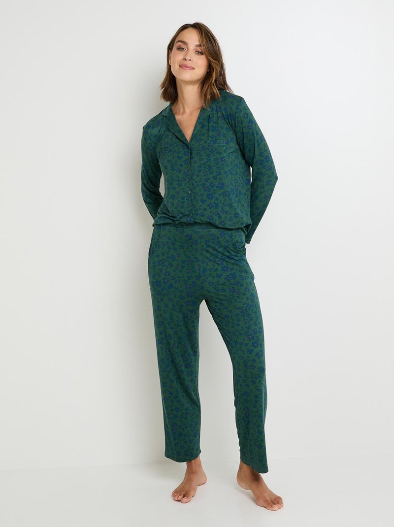 Pantalon de pyjama Camille - RougeGorge Lingerie Vert - Kiabi