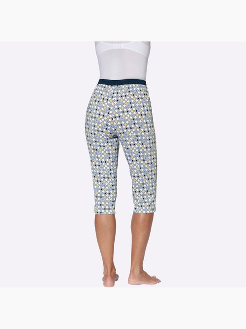 Pantalon De Pyjama Corsaire Jersey Fin - Taille Standard - Moda Vilona - Kiabi