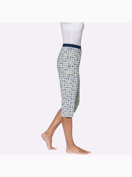 Pantalon De Pyjama Corsaire Jersey Fin - Taille Standard - Moda Vilona - Kiabi