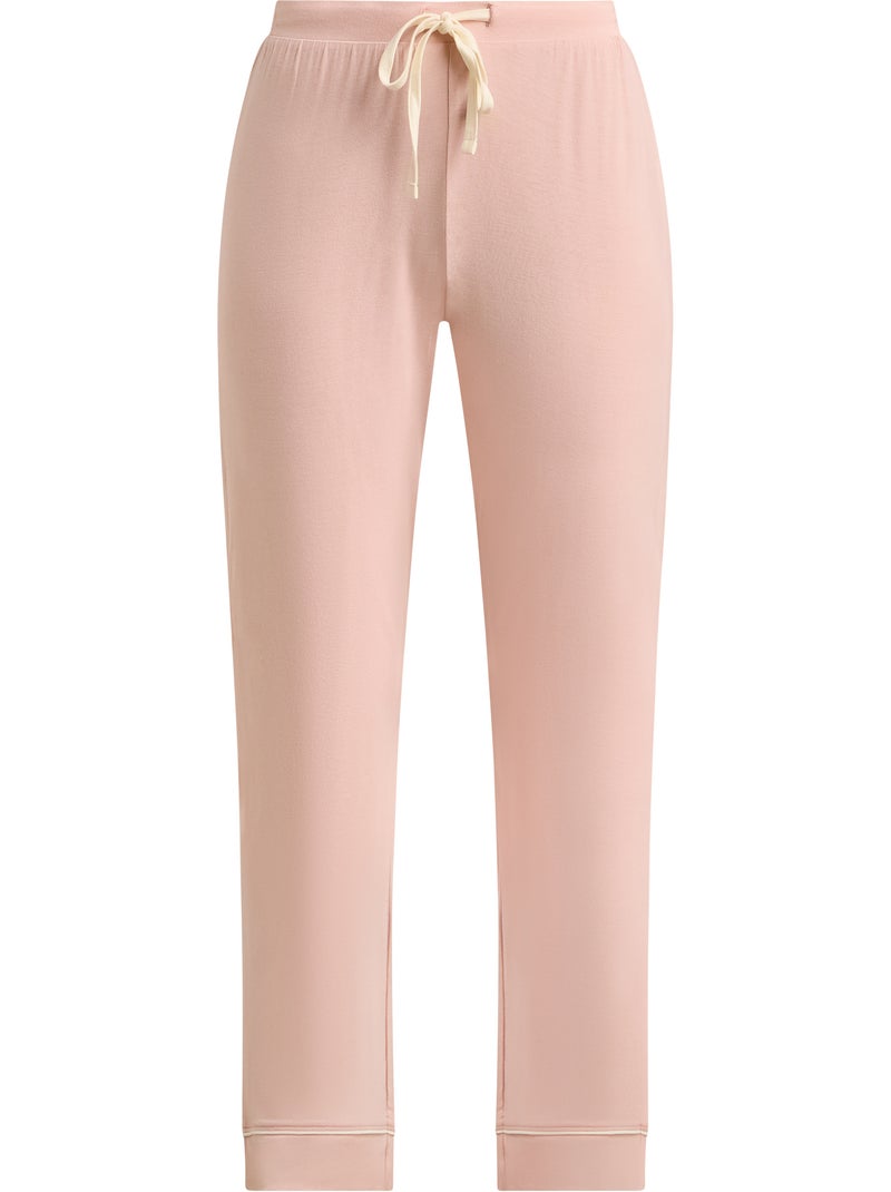 Pantalon de pyjama droit Soft Blush Rose pâle - Kiabi