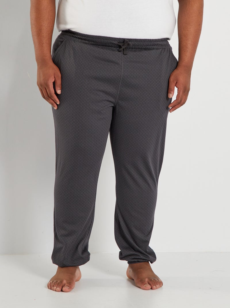 Pantalon de pyjama en jersey Gris - Kiabi