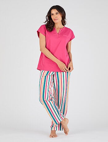 Pantalon de pyjama en maille jersey pur coton - Damart