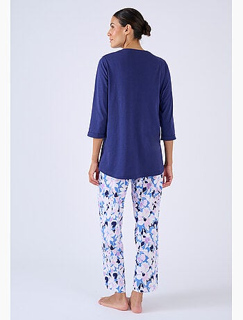 Pantalon de pyjama en maille jersey pur coton - Damart