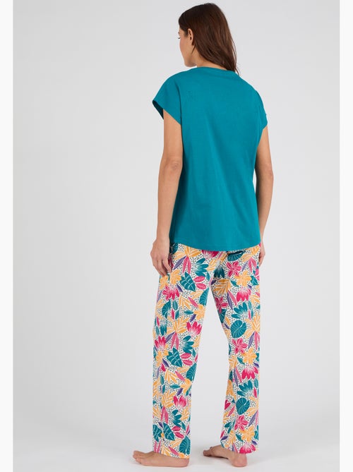 Pantalon de pyjama en maille jersey pur coton - Damart - Kiabi