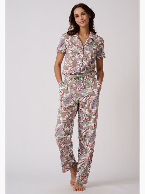 Pantalon de pyjama en maille jersey pur coton - damart - Kiabi Pantalon de pyjama en maille jersey pur coton - damart - Kiabi