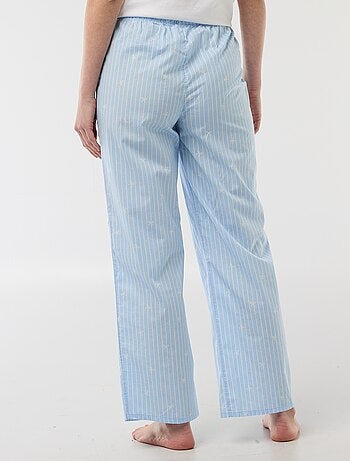 Pantalon de pyjama en popeline