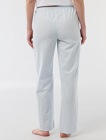 Pantalon de pyjama en popeline