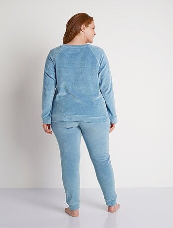 Pantalon de pyjama en velours côtelé - Afibel