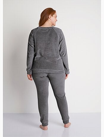 Pantalon de pyjama en velours côtelé - Afibel