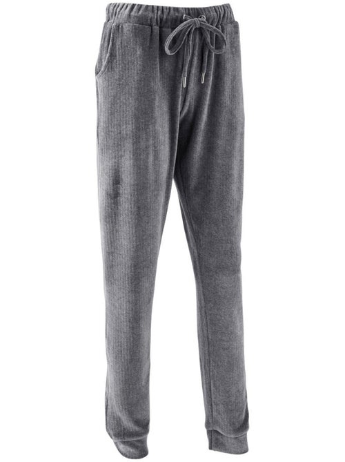Pantalon de pyjama en velours côtelé - Afibel - Kiabi