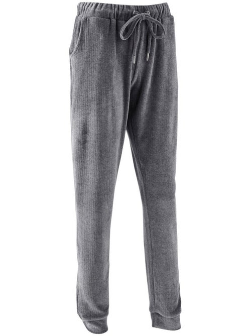 Pantalon de pyjama en velours côtelé - Afibel - Kiabi