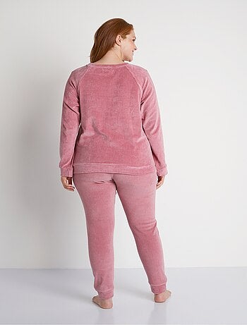 Pantalon de pyjama en velours côtelé - Afibel