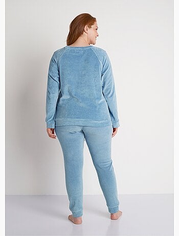 Pantalon de pyjama en velours côtelé