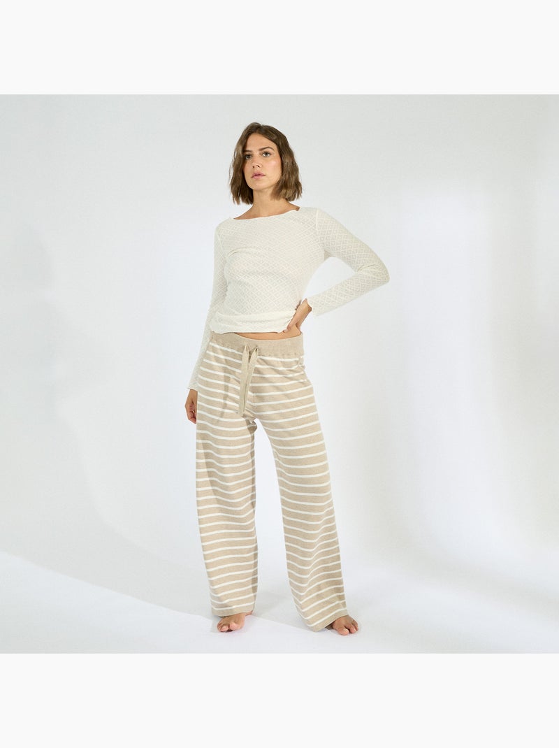 Pantalon de pyjama Feerie - RougeGorge Lingerie Beige - Kiabi