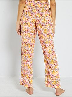 Pantalon de pyjama fluide - Kiabi