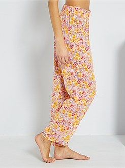 Pantalon de pyjama fluide - Kiabi