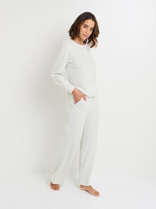 Pantalon de pyjama Gaufrette - RougeGorge Lingerie