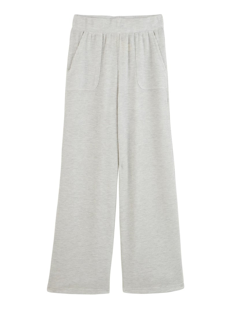 Pantalon de pyjama Gaufrette - RougeGorge Lingerie Gris clair - Kiabi
