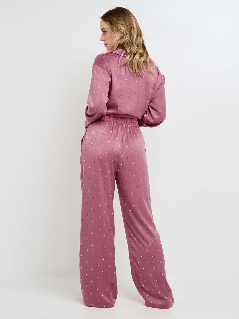 Haut De Pyjama Femme George - Coton Rose - Taille 8 - Sweet Dreams - Très Bon état