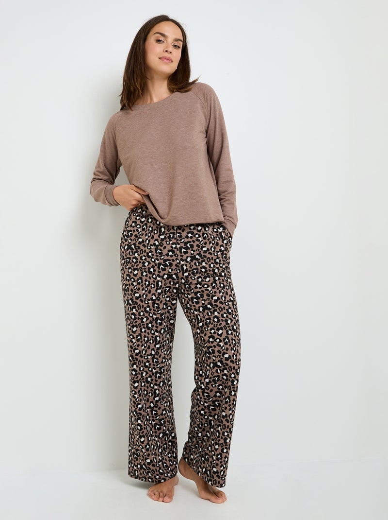 Pantalon de pyjama Hobby - RougeGorge Lingerie Marron caramel - Kiabi
