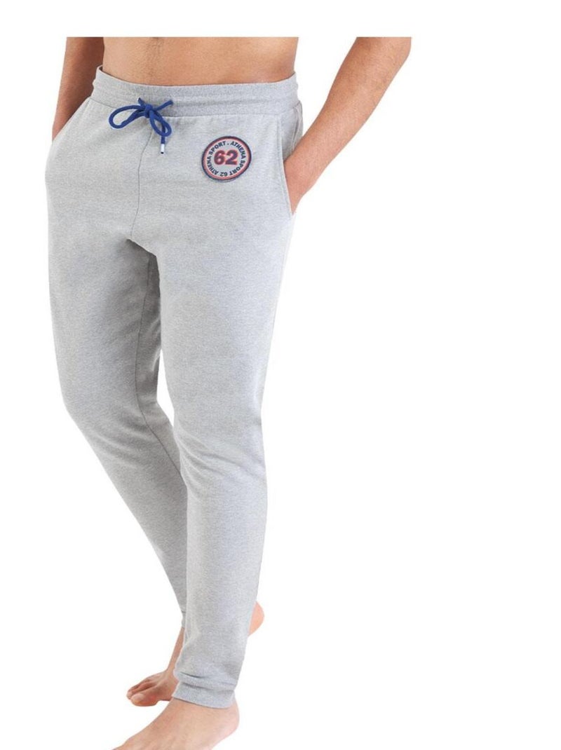 Pantalon de pyjama homme Molletonné Gris chiné - Kiabi