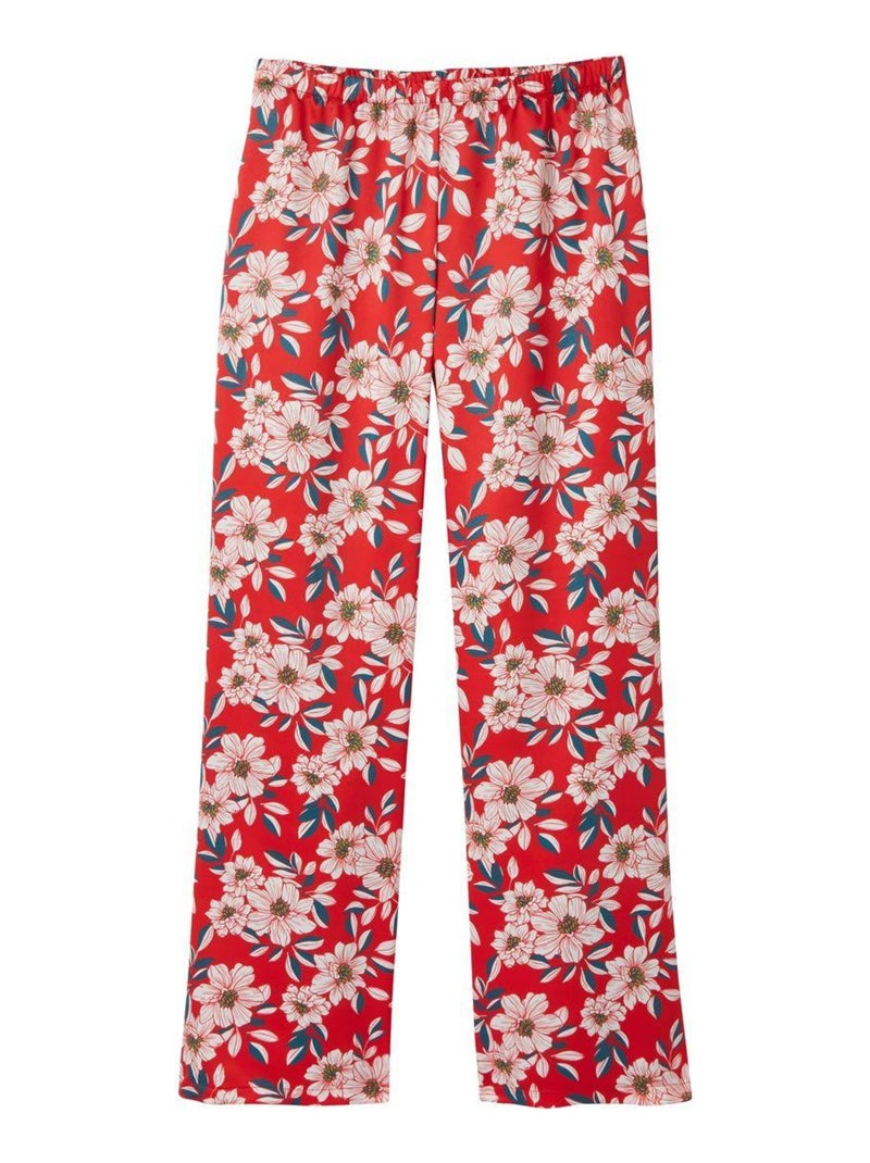 Pantalon de pyjama INCENDIE - Pomm'Poire Rouge - Kiabi