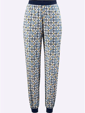Pantalon De Pyjama Jersey Fin - Taille Standard - Moda Vilona