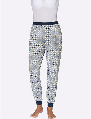 Pantalon De Pyjama Jersey Fin - Taille Standard - Moda Vilona