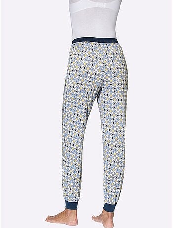 Pantalon De Pyjama Jersey Fin - Taille Standard - Moda Vilona