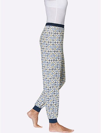 Pantalon De Pyjama Jersey Fin - Taille Standard - Moda Vilona