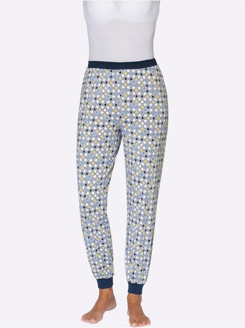 Pantalon De Pyjama Jersey Fin - Taille Standard - Moda Vilona - Kiabi Pantalon De Pyjama Jersey Fin - Taille Standard - Moda Vilona - Kiabi