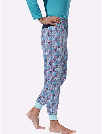 Pantalon de pyjama jersey fin - taille standard - moda vilona