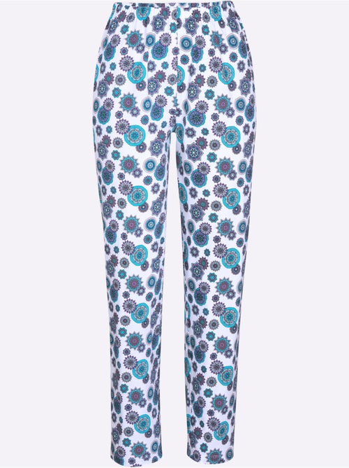 Pantalon de pyjama jersey fin - taille standard - moda vilona - Kiabi Pantalon de pyjama jersey fin - taille standard - moda vilona - Kiabi