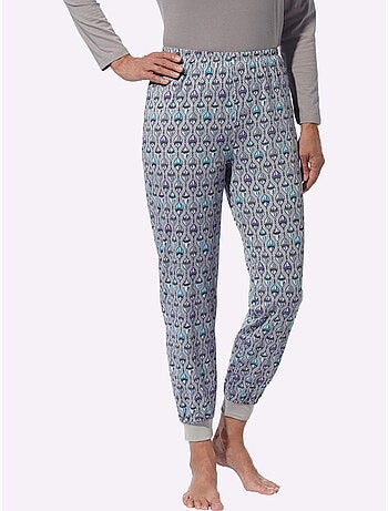 Pantalon de pyjama jersey fin - taille standard - moda vilona